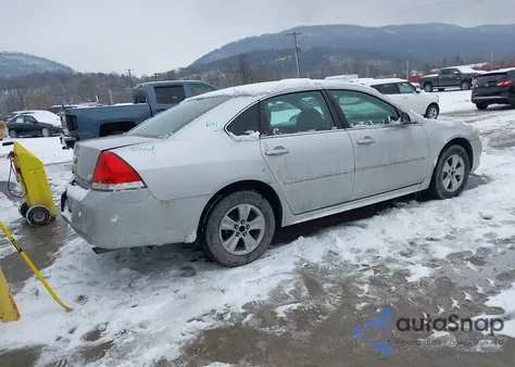 2013 Chevrolet Impala Ls из США, поврежденный, VIN 2G1WF5E38D1264269